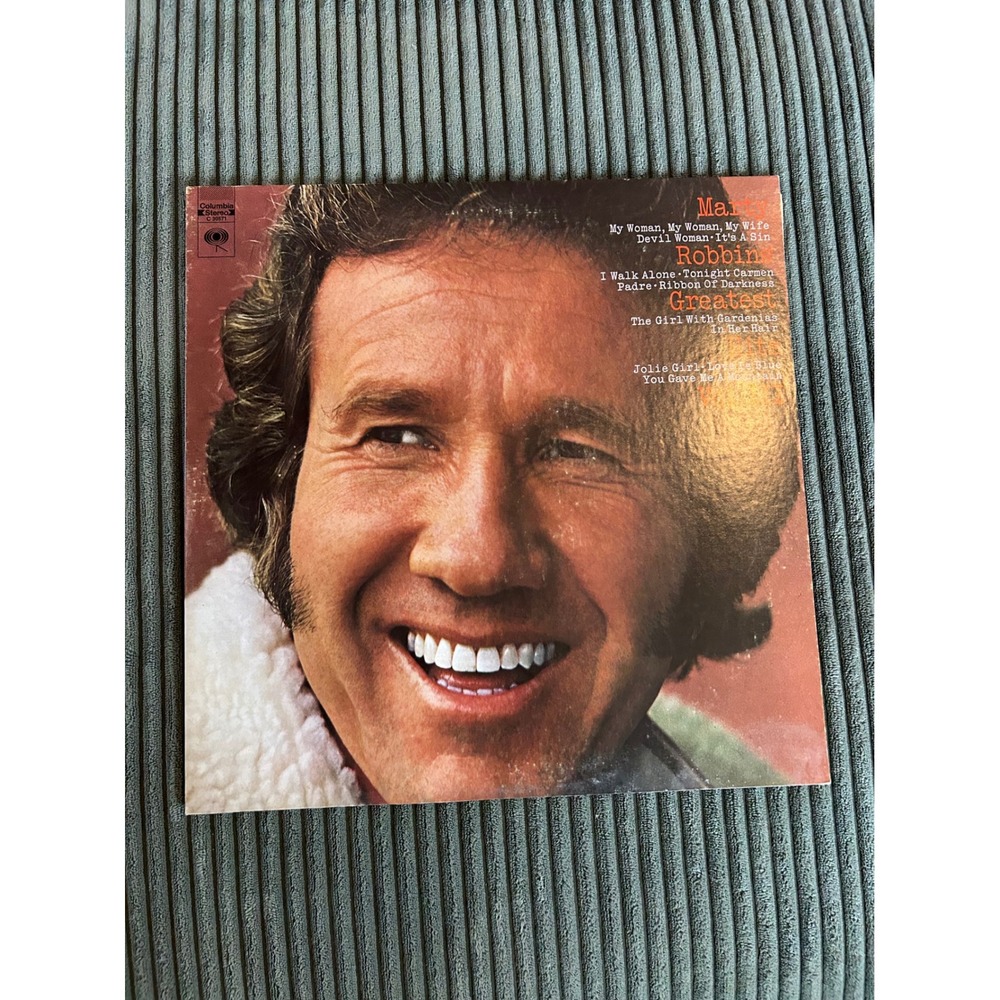 Marty Robbins Greatest Hits Vol. III Vinyl Record LP Album Columbia Records